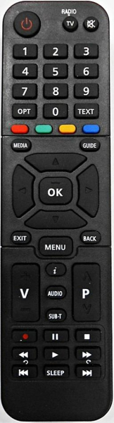 Replacement remote control for Upc CO3600