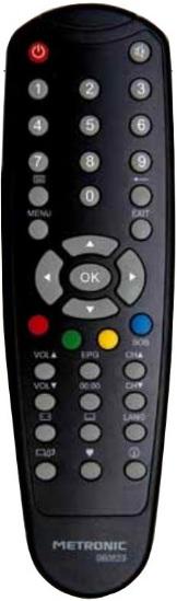 Replacement remote control for Metronic 011105ASTRELL MONO SCART