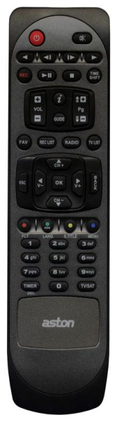 Replacement remote control for Aston DIVA XENA1700