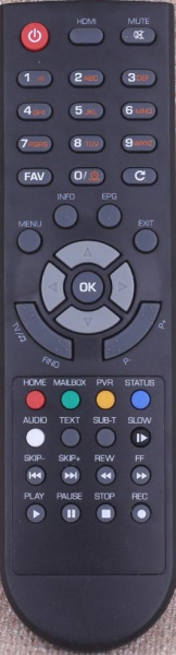 Replacement remote control for Opticum E-RCU015