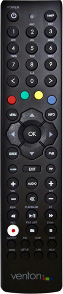 Replacement remote control for Venton UNIBOX ECO+