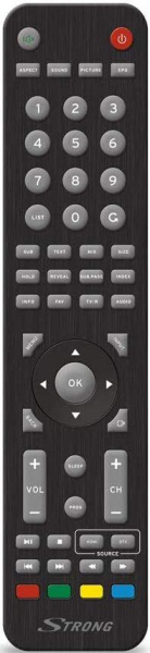 Replacement remote control for Strong SRT24HZ4003N
