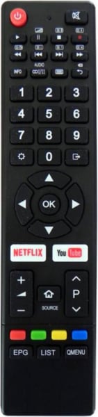 Replacement remote control for Saba LE40PV19