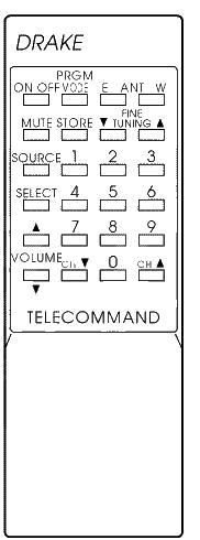 Replacement remote control for Drake ESR300E