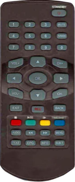 Replacement remote control for Telesystem TS6006