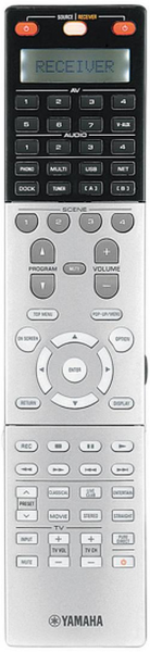 Replacement remote control for Yamaha RX-V2067