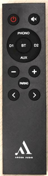 Replacement remote control for Argon FORTE A5