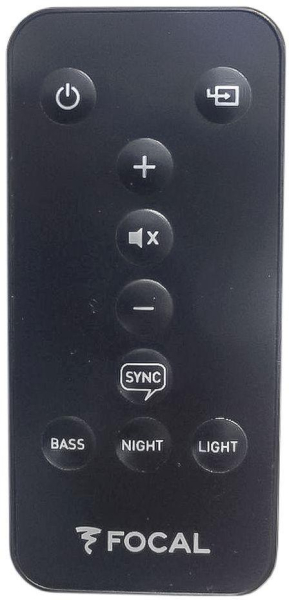 Replacement remote control for Focal DIMENSION