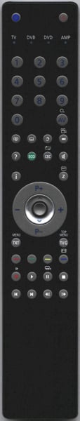 Replacement remote control for Grundig VISION7 32-7950T(DVB)