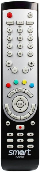 Replacement remote control for Smart ZAPPIX-HD+