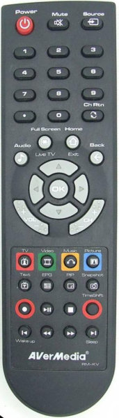 Replacement remote control for Avermedia RM-KV
