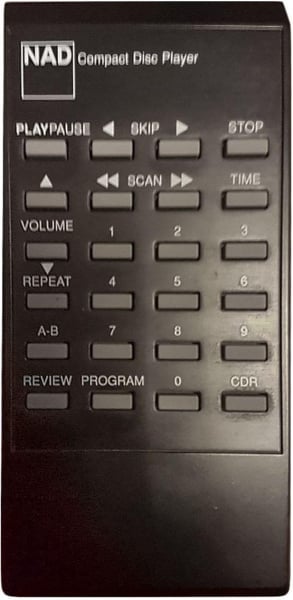 Replacement remote control for Nad 5000