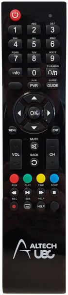 Replacement remote control for Altech UEC DSR4639