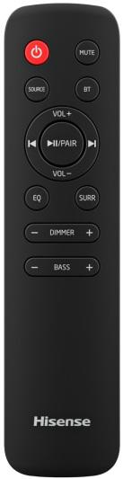 Replacement remote control for Hisense HS218