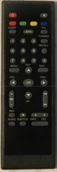 Replacement remote control for Legend SD