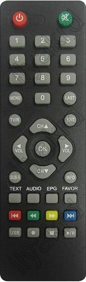 Replacement remote control for Megasat 630T
