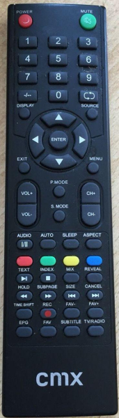 Replacement remote control for Cmx-electronics LED8245F FELIS