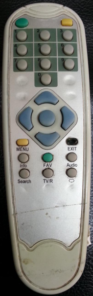 Replacement remote control for Digisat 404
