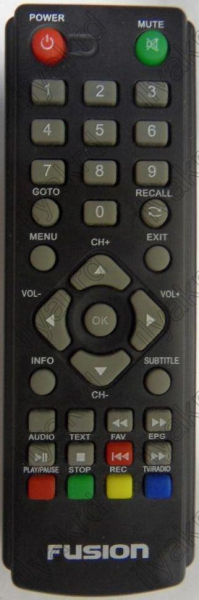 Replacement remote control for Fusion DTR-01