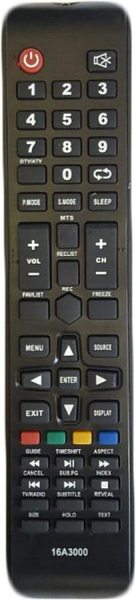 Replacement remote control for Shivaki STV-22LED14