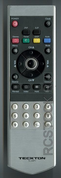 Replacement remote control for Teckton TL-20P1