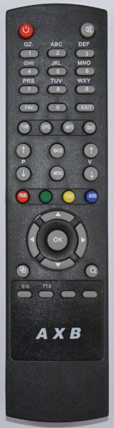 Replacement remote control for AZ Box EVO XL