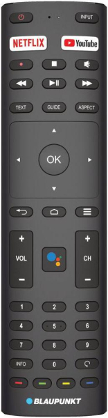 Replacement remote control for Blaupunkt BP650USG9200