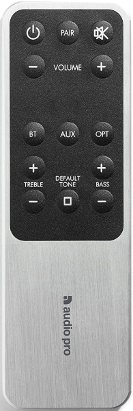 Replacement remote control for Audio Pro ADDON T8L
