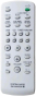 Replacement remote control for Sony MHC-RG270