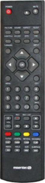 Replacement remote control for Essentielb VELINIO-25.5