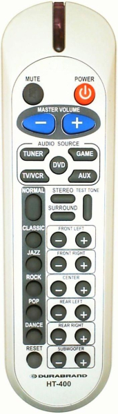 Replacement remote for Durabrand HT400, HT400, HT400
