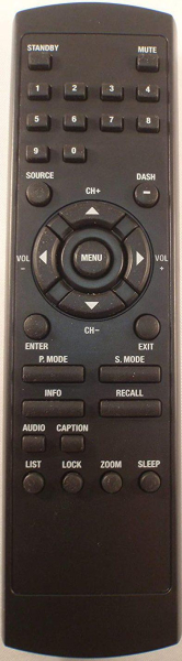 Replacement remote for Memorex MLT1532, HSY3515BLK320, HSY3515BLK3201