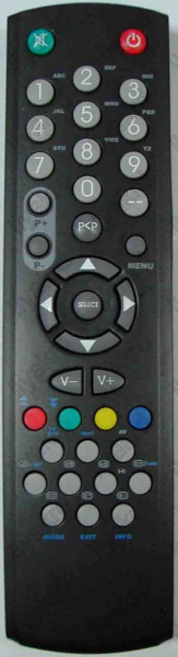 Replacement remote control for White Westinghouse ALABANY W137