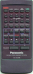 Replacement remote for Panasonic RAKRX309WM, RAKRX321W, RXDT680