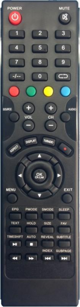 Replacement remote control for Dual DL-32HD-002