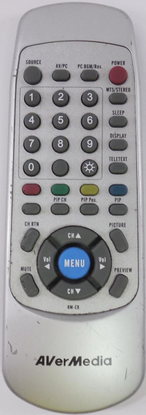 Replacement remote control for Avermedia AVER TV BOX3