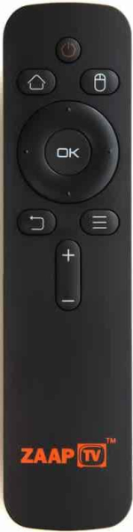 Replacement remote control for Zaaptv HD609N