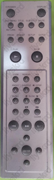 Replacement remote control for Amstrad DV303