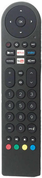 Replacement remote for Rca SLD48A55RQ SLD58A55RQ SLD65A55RQ