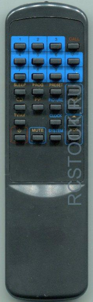 Replacement remote control for Funai 2100MK-11 4B1