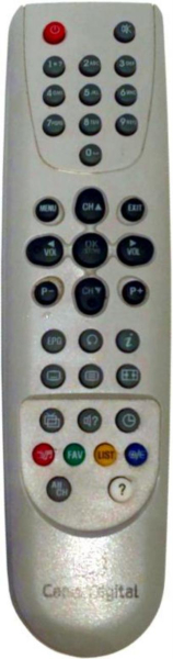 Replacement remote control for Canal Digital FSR-100E