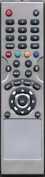 Replacement remote control for Wisi OR62