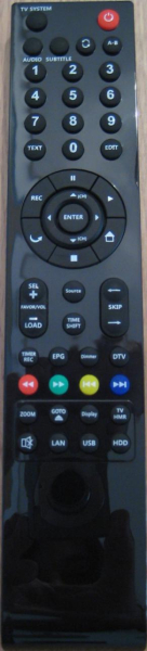 Replacement remote control for O2media HMR2000
