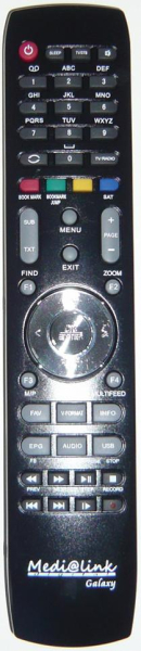 Replacement remote control for Medi@link GALAXY