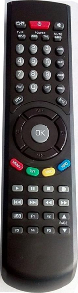 Replacement remote control for Opticum HD-X405P