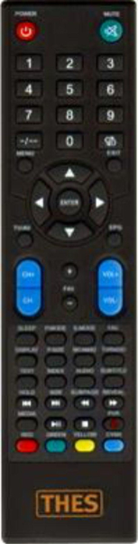 Replacement remote control for Thes LTW42W71A