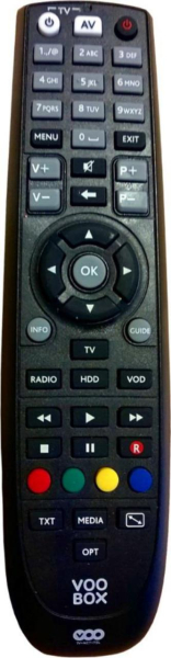 Replacement remote control for Voo ADB2840