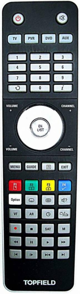 Replacement remote control for Topfield RCU2400