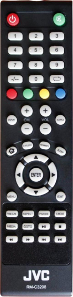 Replacement remote control for JVC LT42N530