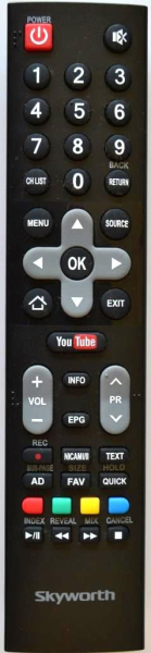 Replacement remote control for Metz 32E6X22A
